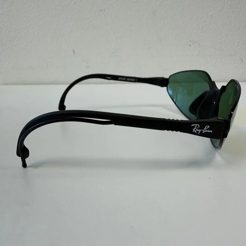 Vintage 90's Bausch & Lomb BLack Ray-Ban Sports Series 1 W1736 G-20 Chromax RARE